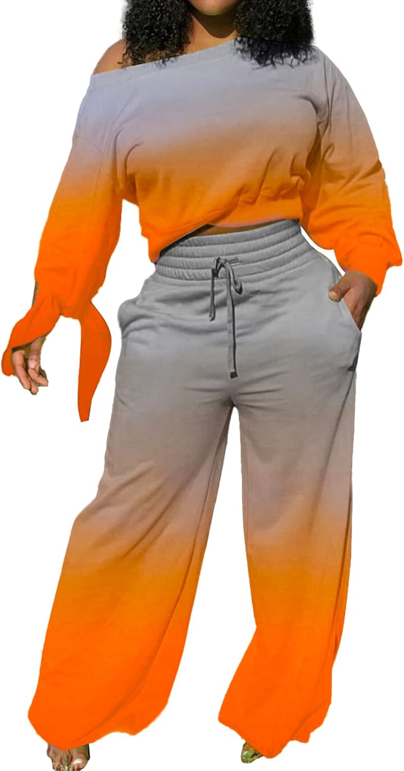 TOLENY Two Piece Sweater Pants Loungewear