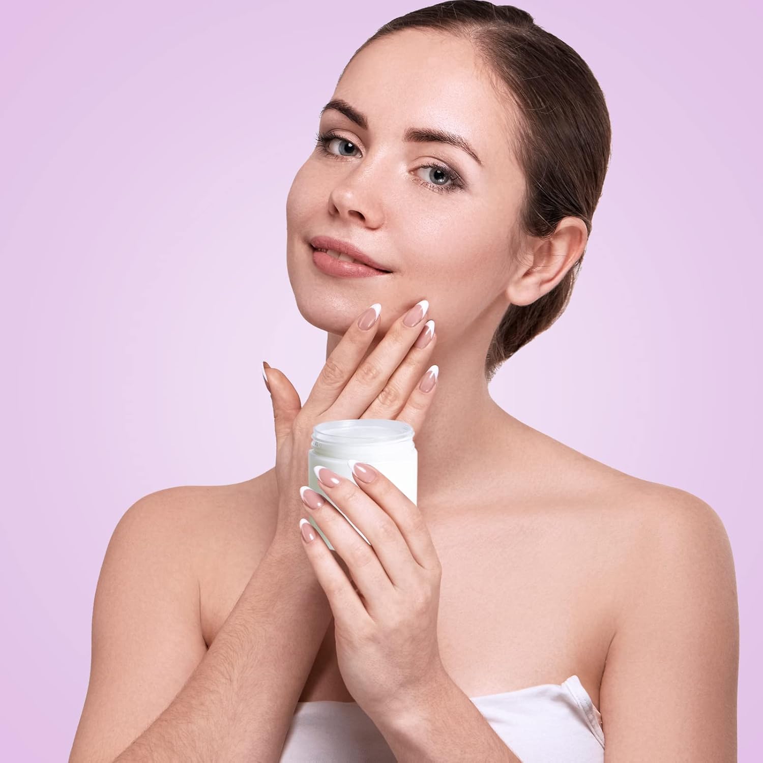 4 OZ Plastic Jars Round Clear Cosmetic Container