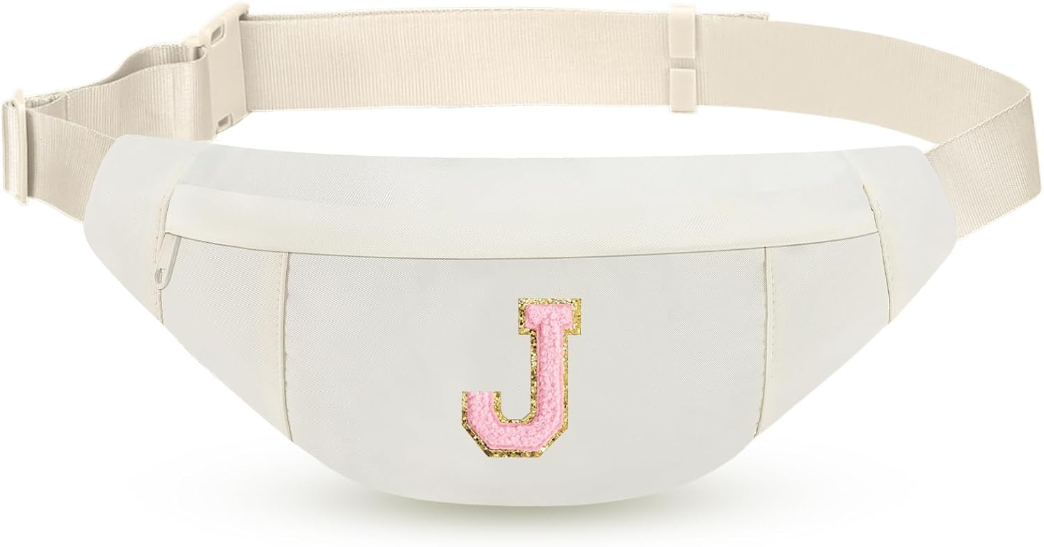 MAXTOP Large Crossbody Fanny Pack with 4-Zipper Pockets