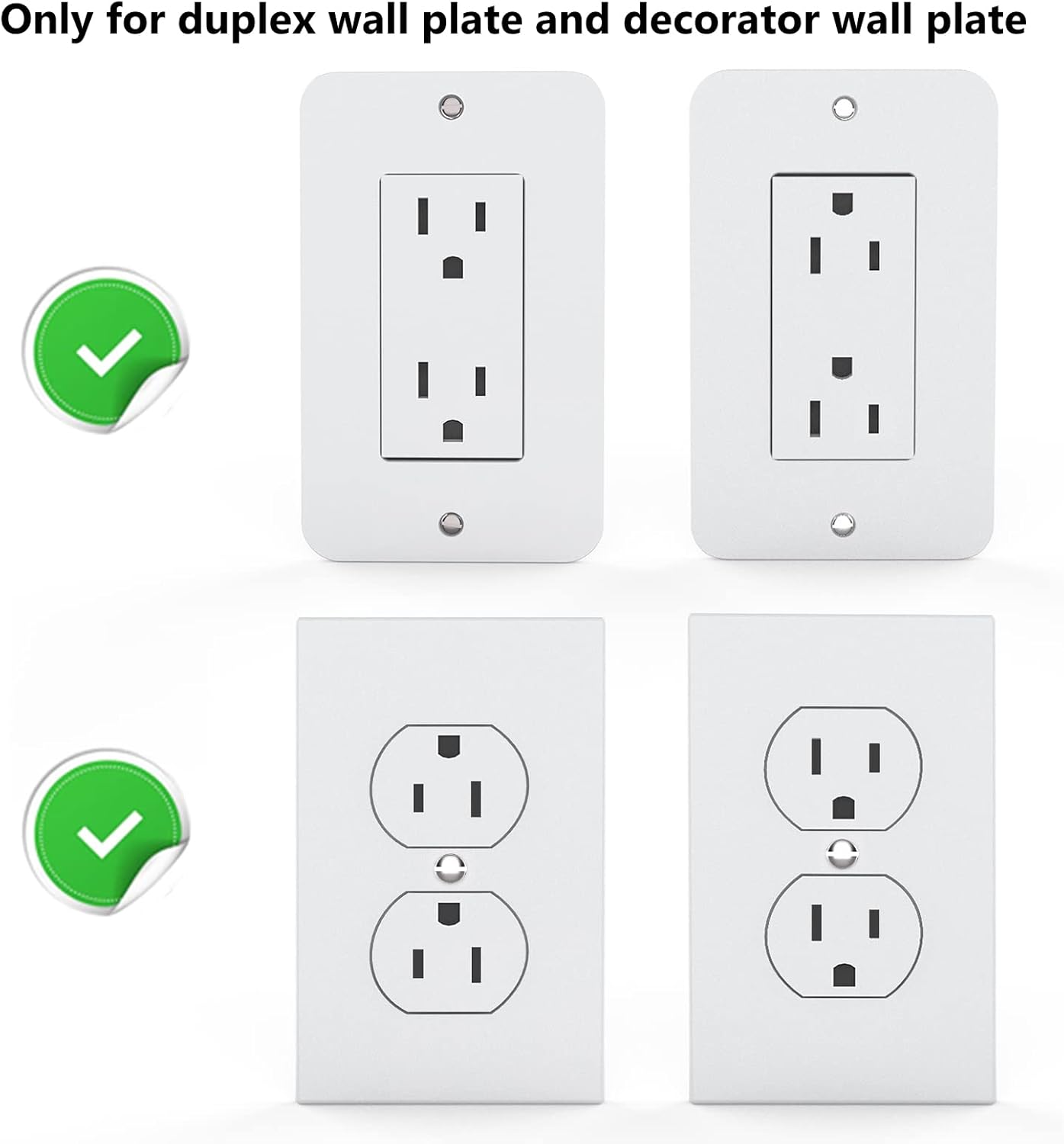 WALI Outlet Shelf Wall Holder for Smart Home