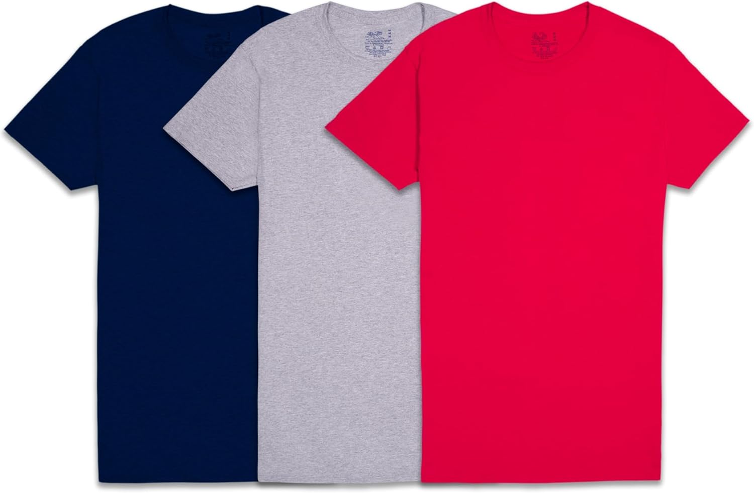 Men’s Crew Neck Undershirts Wicking T-Shirts