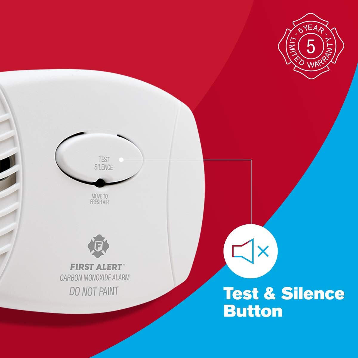 First Alert CO400 Carbon Monoxide (CO) Detector