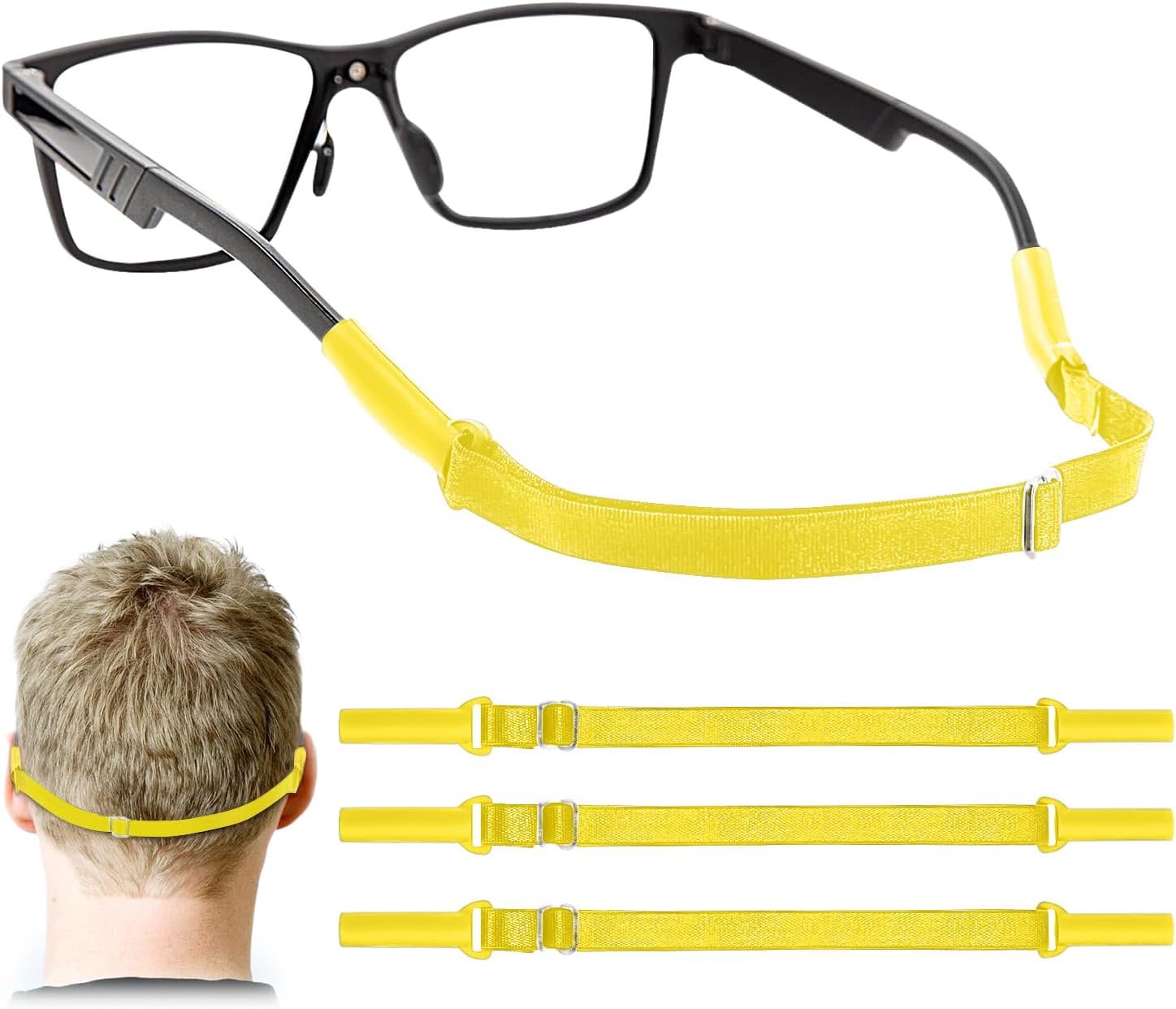 Adjustable Glasses Straps No Tail Eyewear Retainer for Men