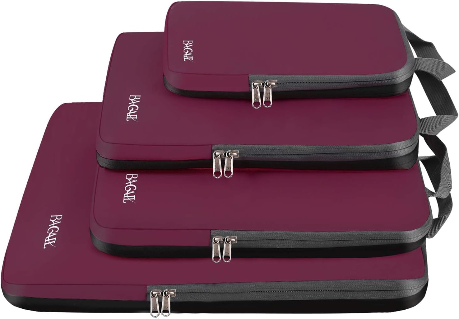 BAGAIL Compression Packing Cubes Travel Organizers