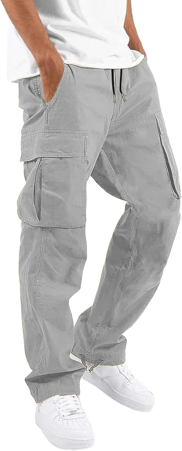 HUNGSON Mens Cargo Pants for Men