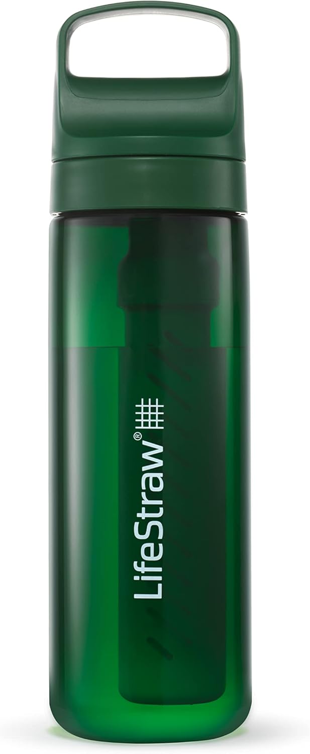 LifeStraw Go Series, BPA-Free Water Bottle for Travel