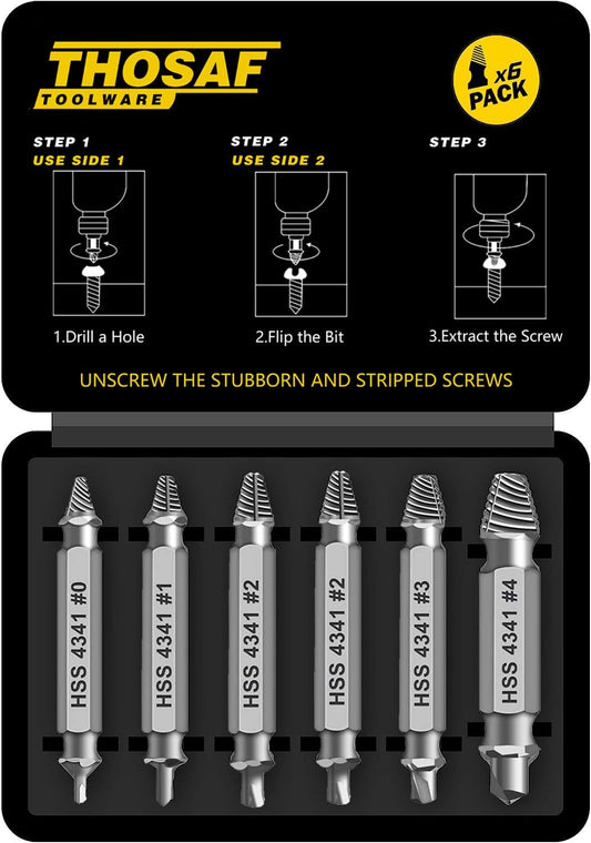 Gifts for Men Damaged Screw Extractor Set