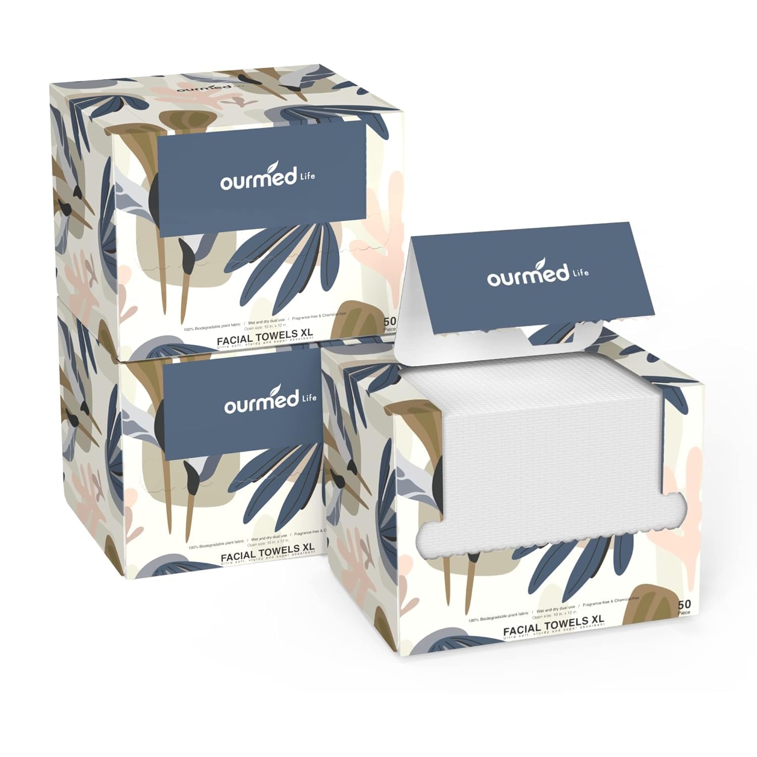 Ourmed Life Disposable Face Towels