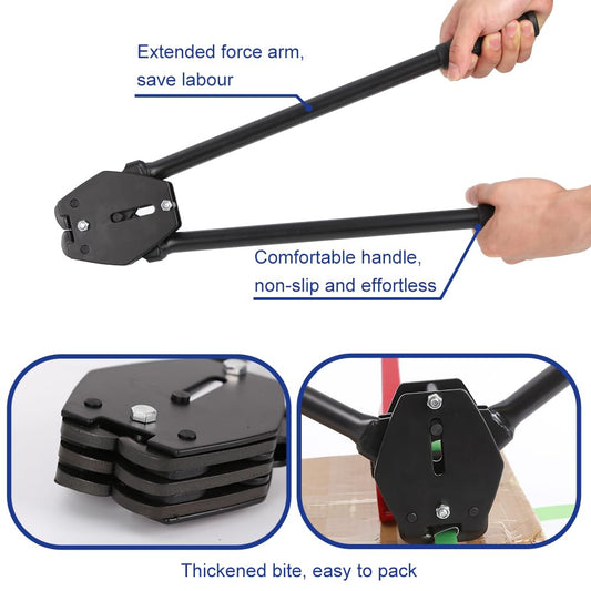 Heavy Duty Plastic Banding Tool Set