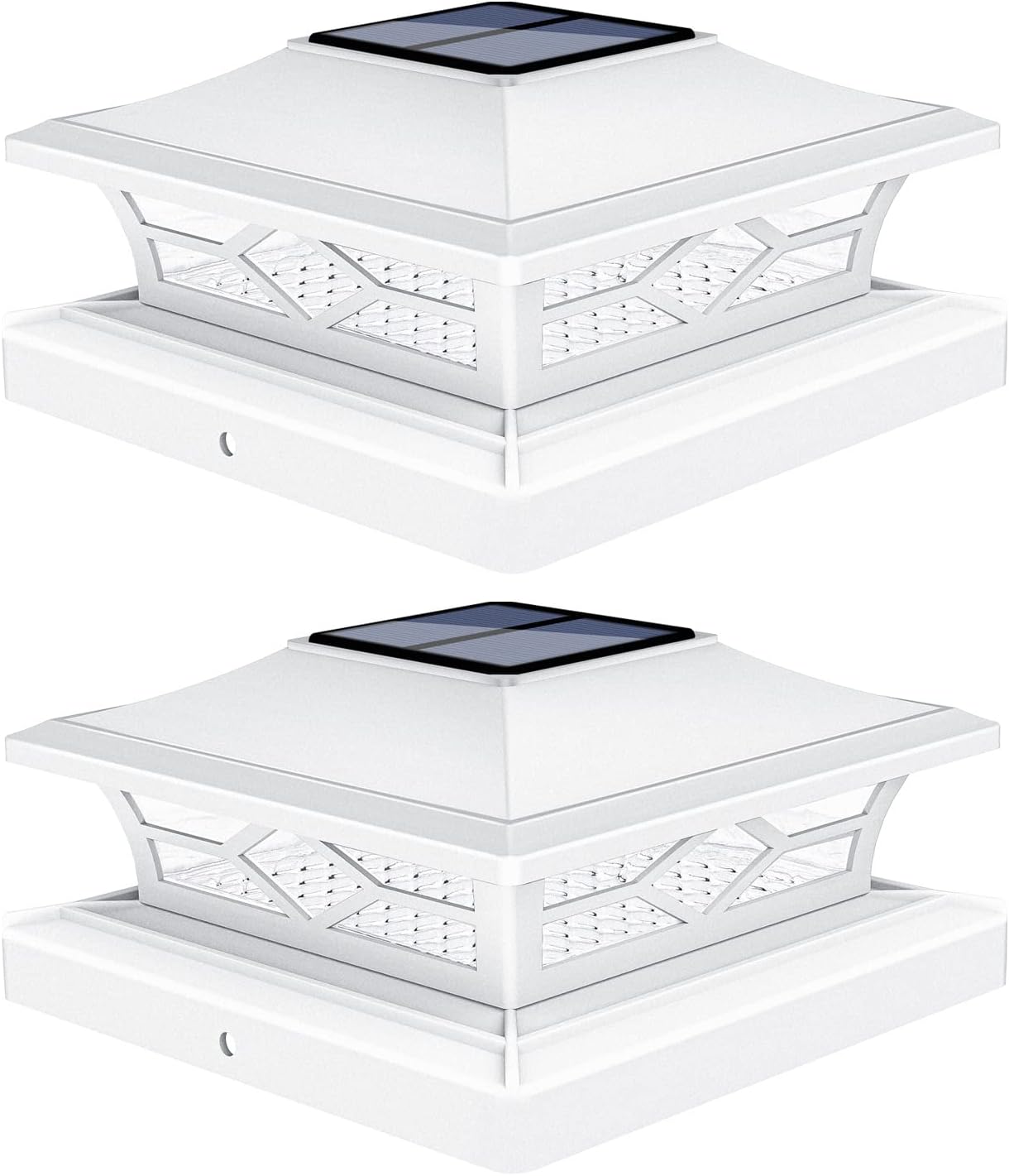 VOLISUN Solar Post Cap Lights for Dock Fence