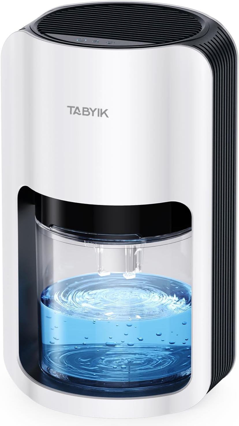 TABYIK 35oz Small Quiet Dehumidifier for Room