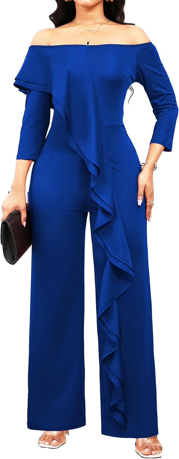Dressy Long Pants Jumpsuit for Women
