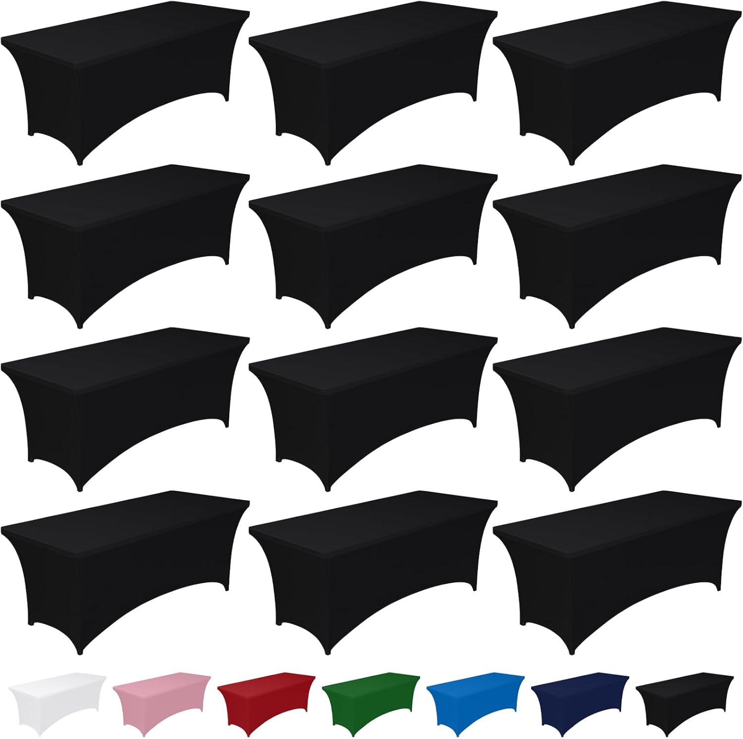 Pureegg Spandex Tablecloth Fitted and Tight Cloth