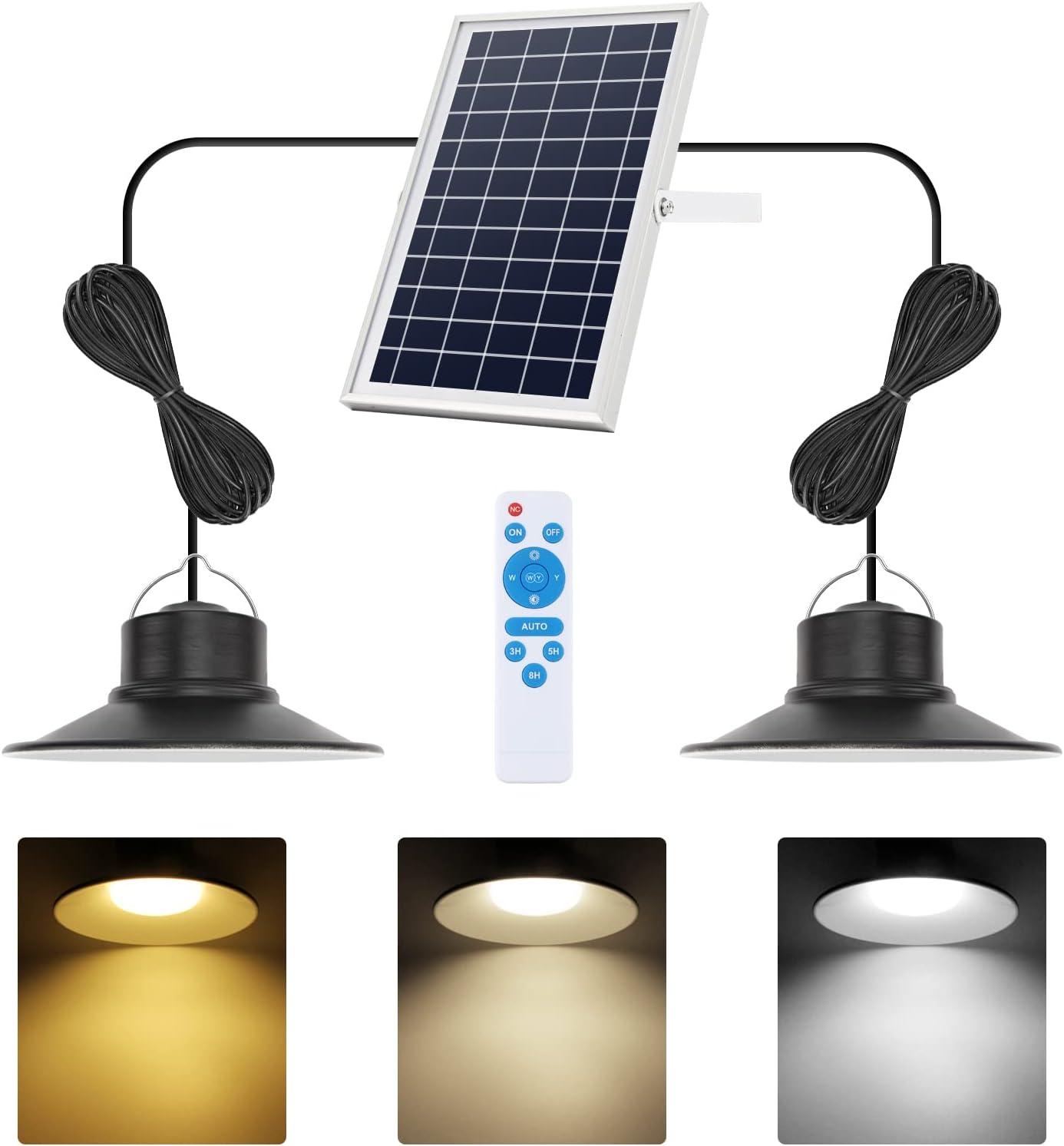 NIORSUN Solar Lights Outdoor LED Solar Light