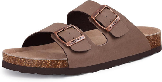 Unisex Cork Footbed Sandals – Arch Support