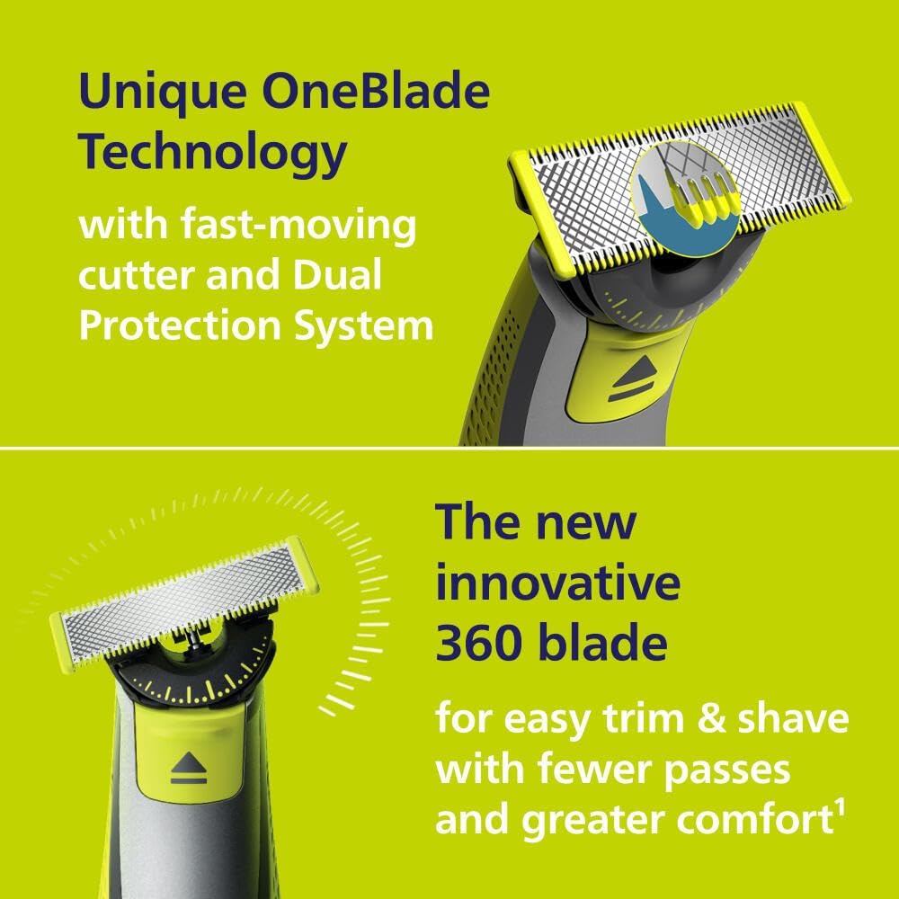 Philips Norelco OneBlade 360 Face Trimmer & Shaver