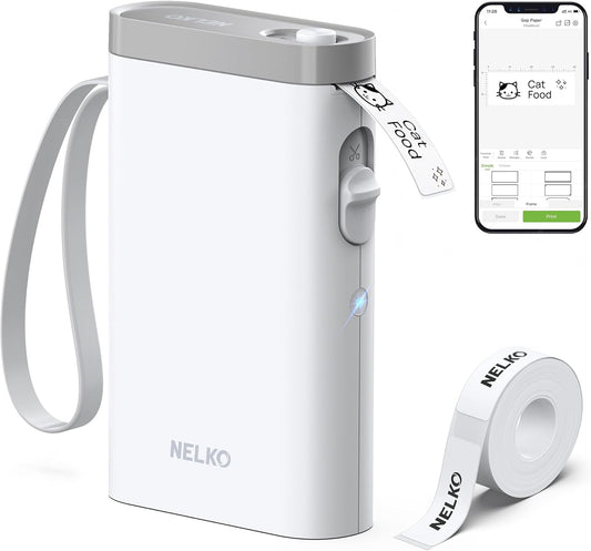 Label Maker – Wireless Mini Printer with Tape
