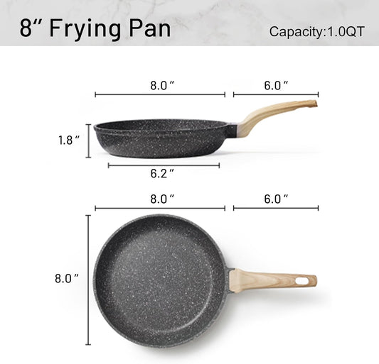 CAROTE Nonstick Frying Pan Skillet