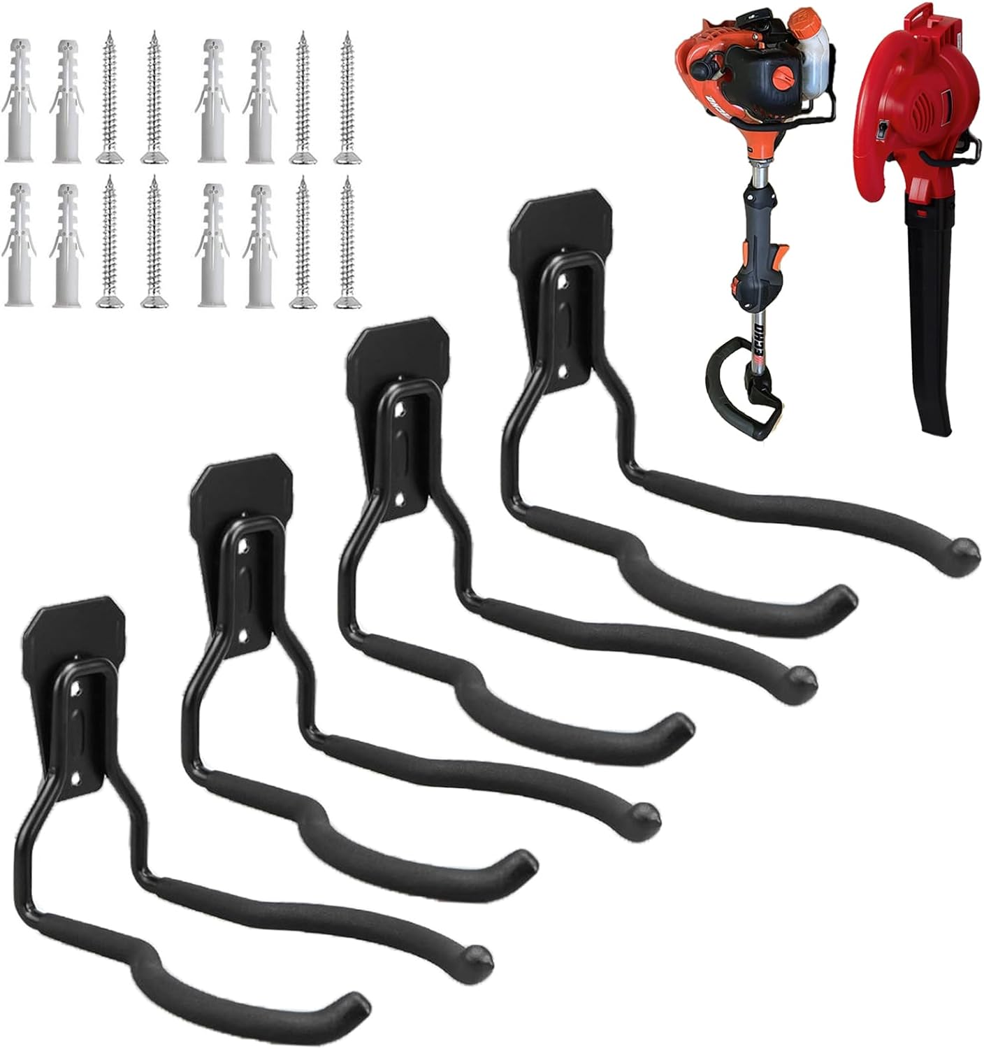 Garden Power Tool Hanger Garage Wall Hooks
