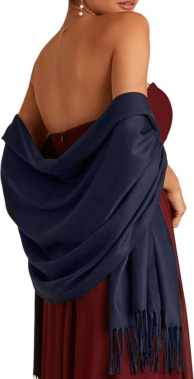 FURTALK Pashmina Shawls and Wraps for Evening Dress