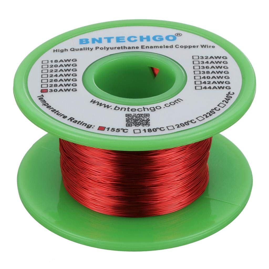 BNTECHGO 30 AWG Enameled Copper Wire