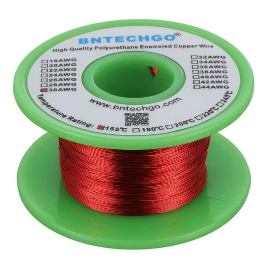 BNTECHGO 30 AWG Enameled Copper Wire