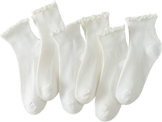 Hstyle Women’s Ruffle Ankle Socks