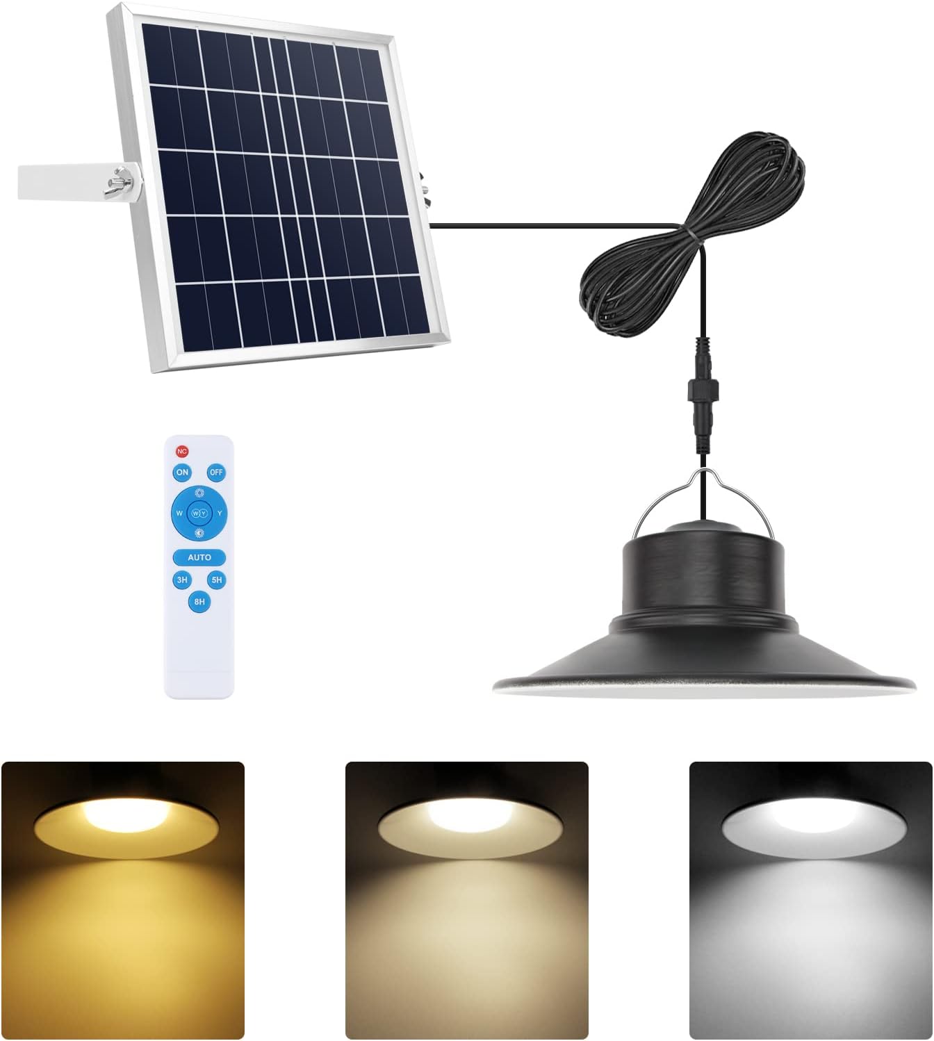 NIORSUN Solar Lights Outdoor LED Solar Light