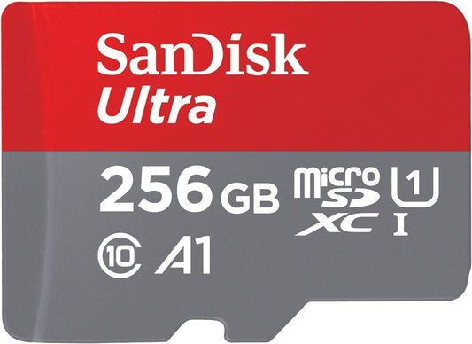 SanDisk 256GB Ultra microSDXC UHS-I Memory Card