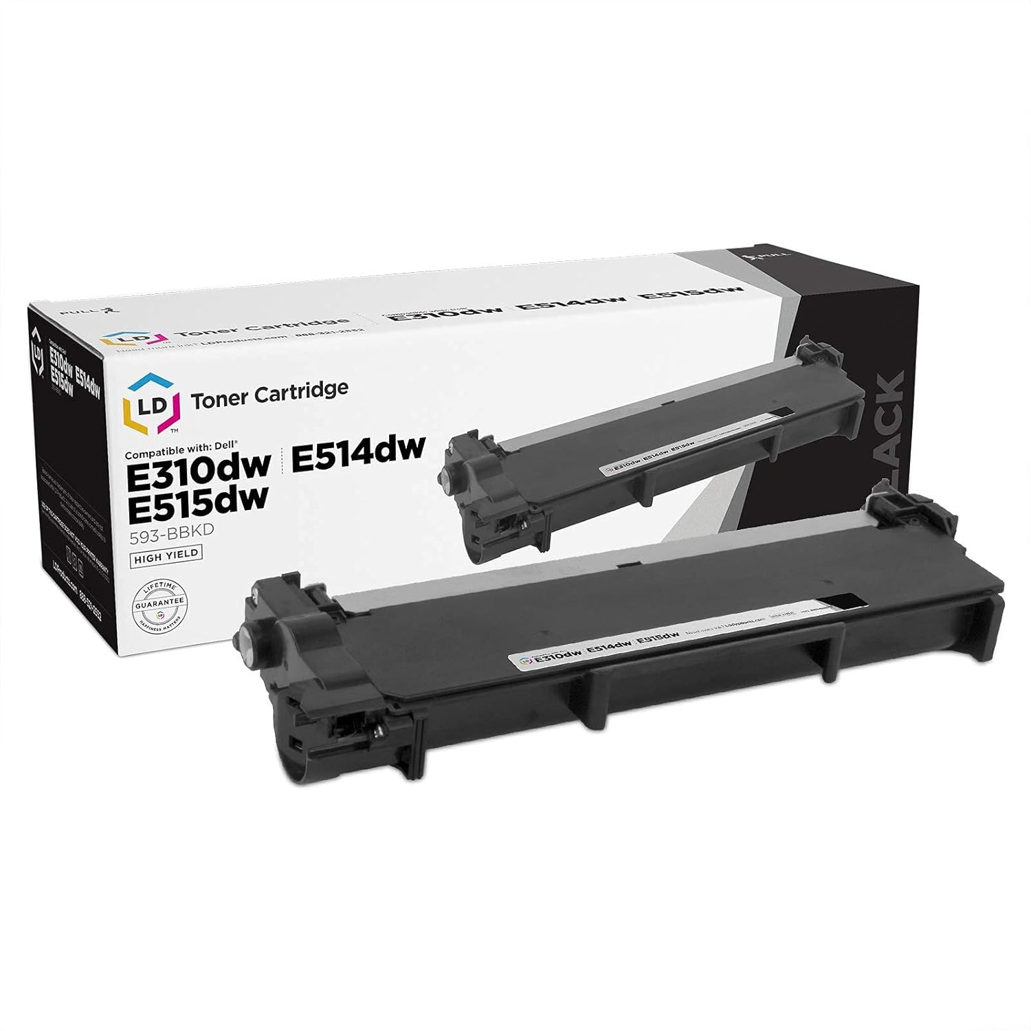 LD Compatible Toner Cartridge Replacement for Dell