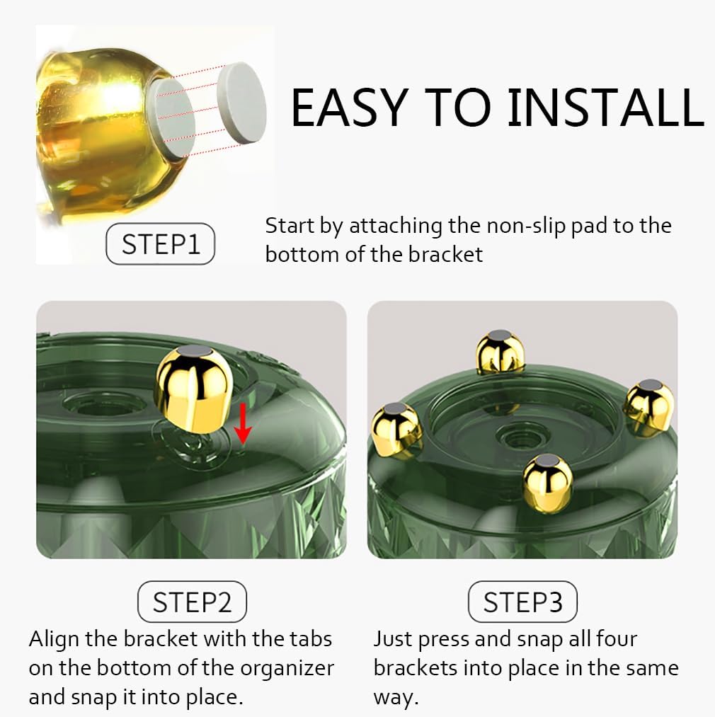 Dark Green Pen Pencil Holder for Desk