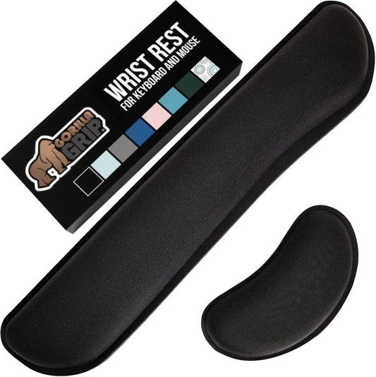 Gorilla Grip Memory Foam Wrist Rest Keyboard & Mouse