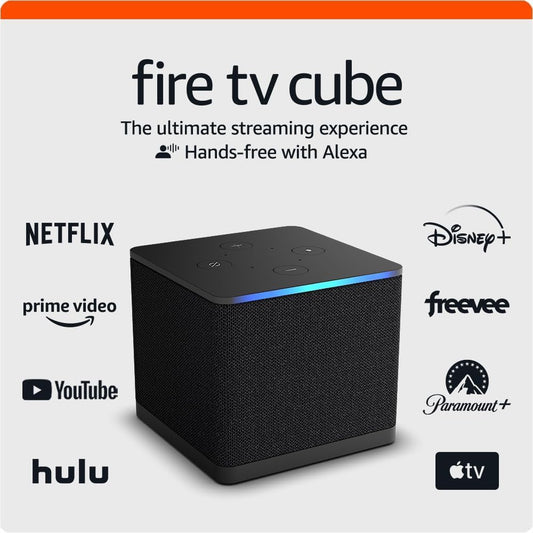 Amazon Fire TV Cube 4K UHD Alexa Streaming Device