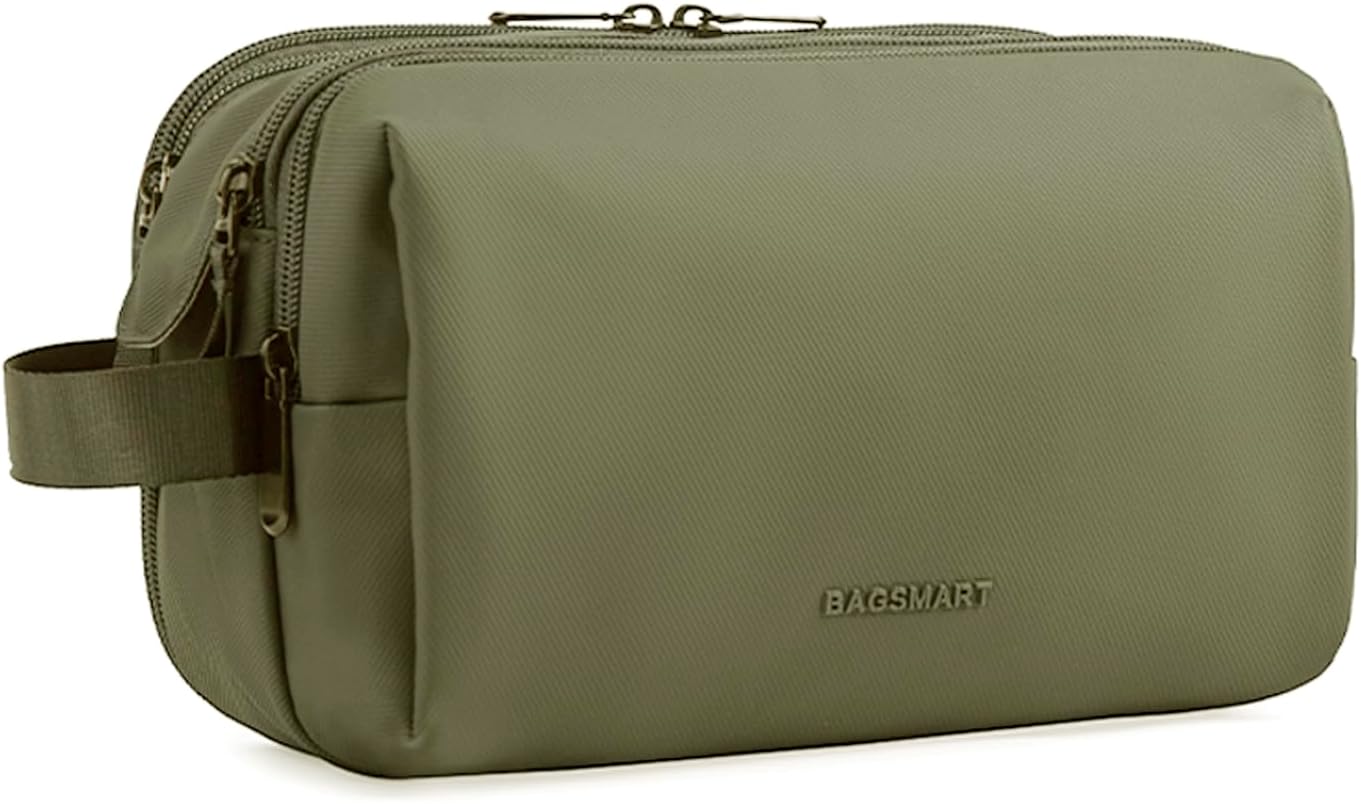 BAGSMART Men’s Toiletry Bag Travel Dopp Kit
