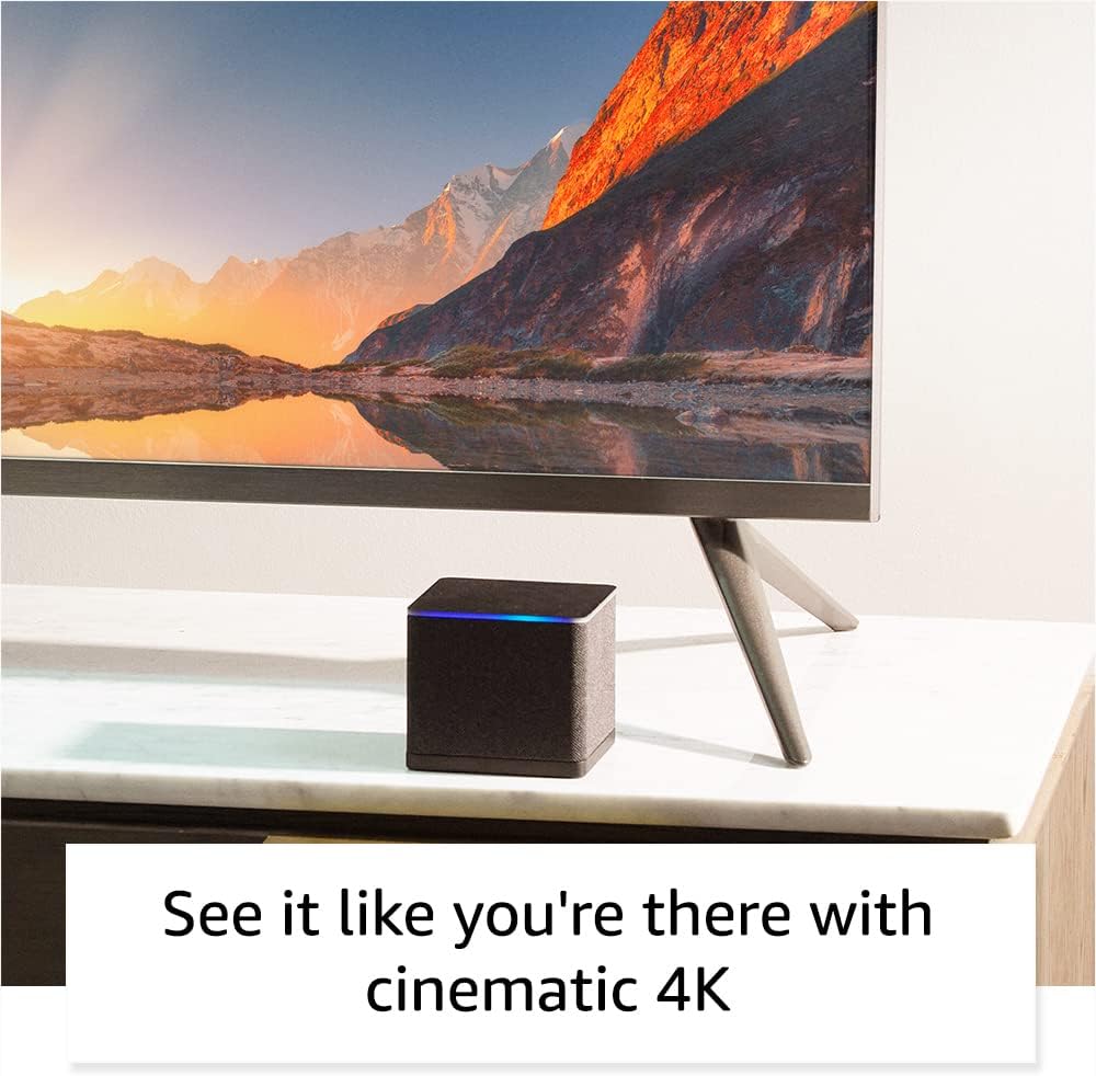 Amazon Fire TV Cube 4K UHD Alexa Streaming Device