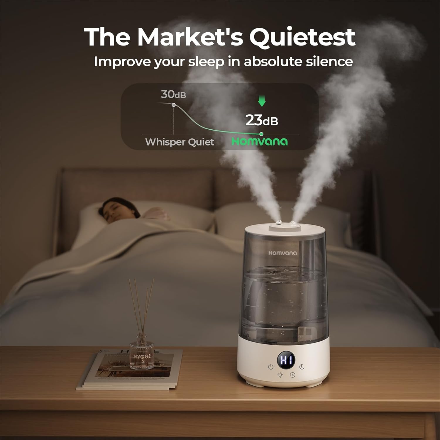 Homvana Cool Mist Humidifier 3.6L