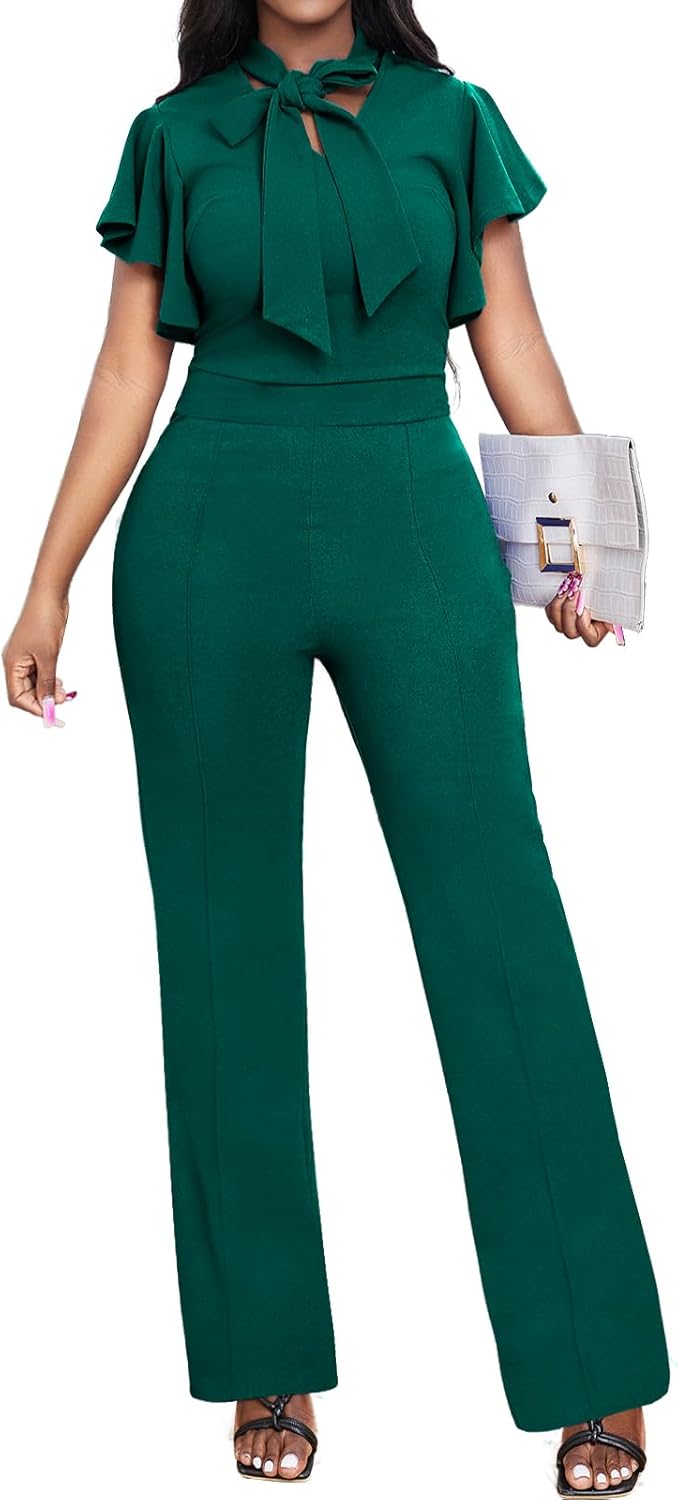 Dressy Long Pants Jumpsuit for Women