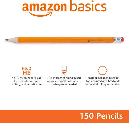 #2 HB Pencils Pre-Sharpened
