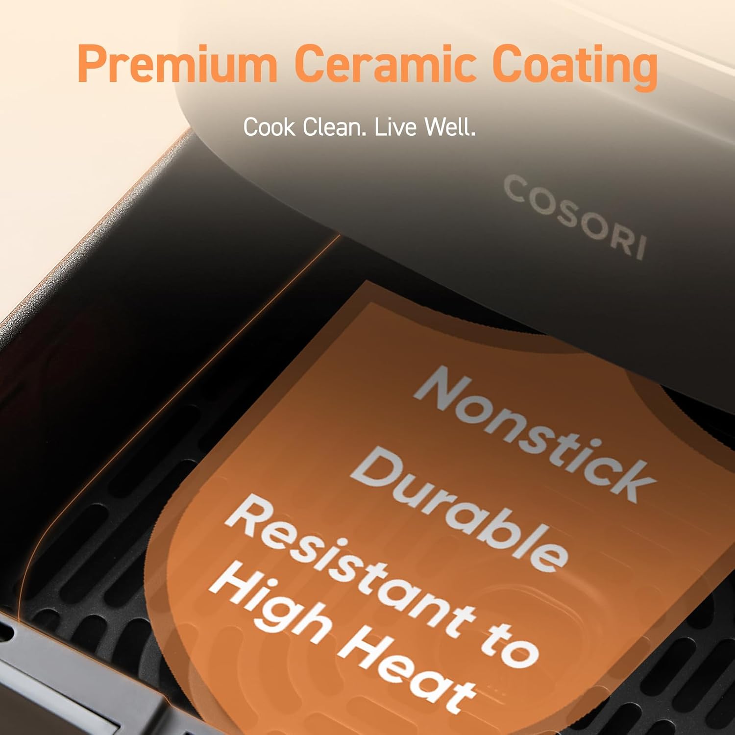 COSORI 6Qt Air Fryer 9-in-1 TurboBlaze