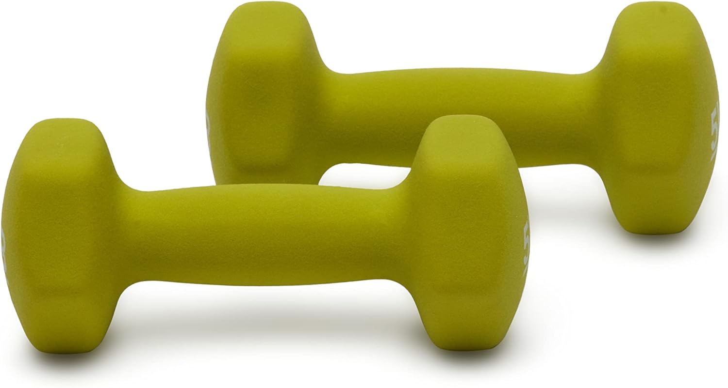 Neoprene Dumbbell Hand Weights for Exercise