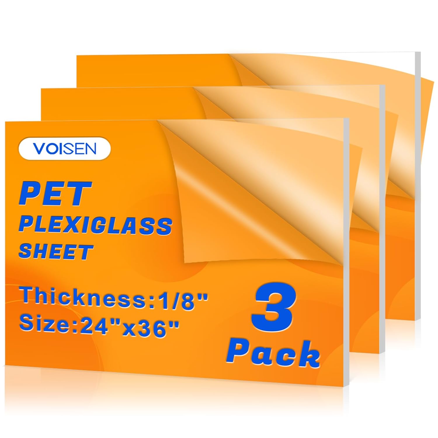 VOISEN Plexi Glass Sheets for Crafts