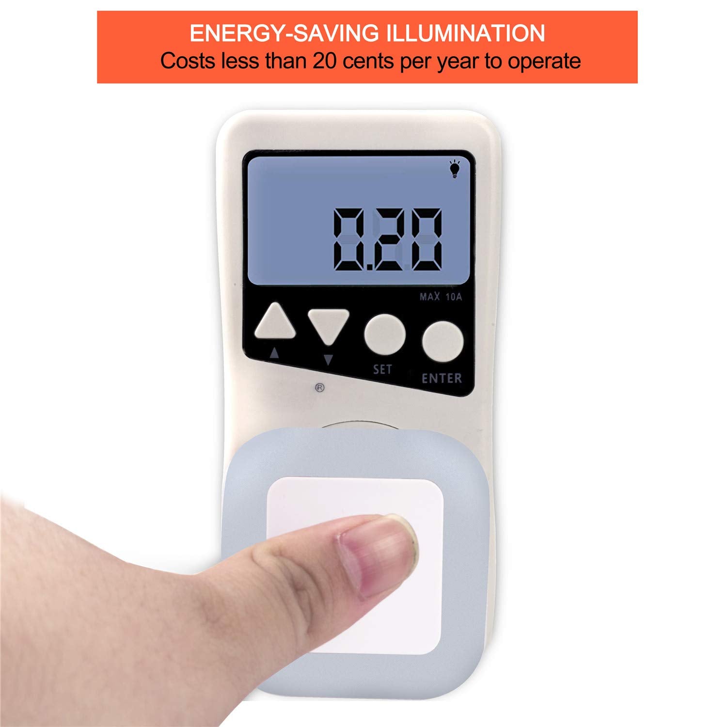 Uigos LED Night Light with Dusk to Dawn Sensor