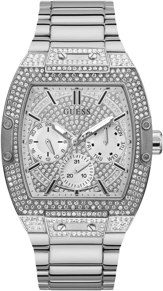GUESS Men's Trend Tonneau 43mm Watch