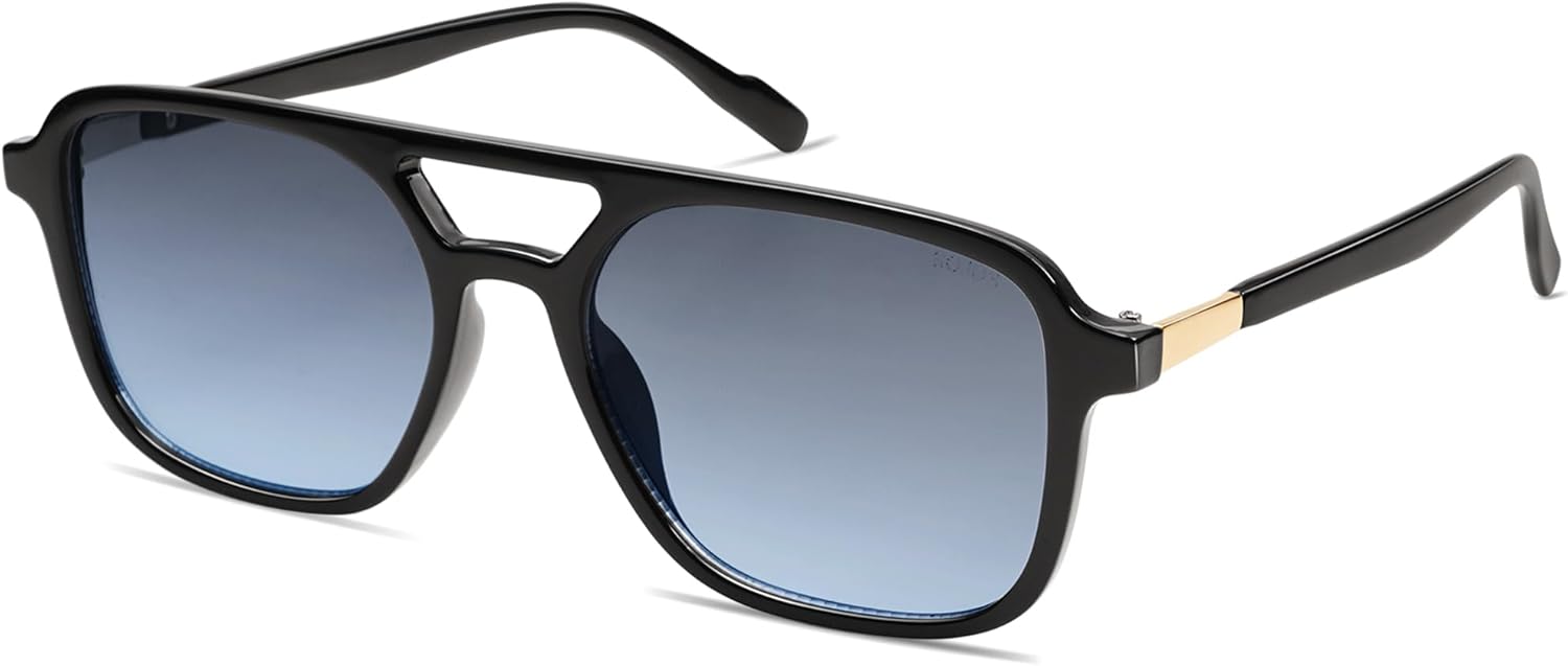 SOJOS Retro Aviator Sunglasses
