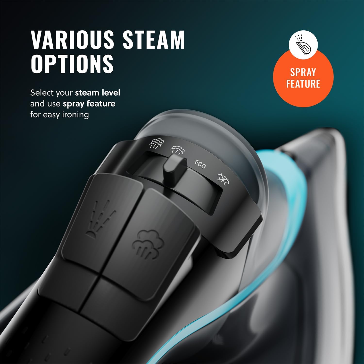 PurSteam Iron with Ceramic Soleplate