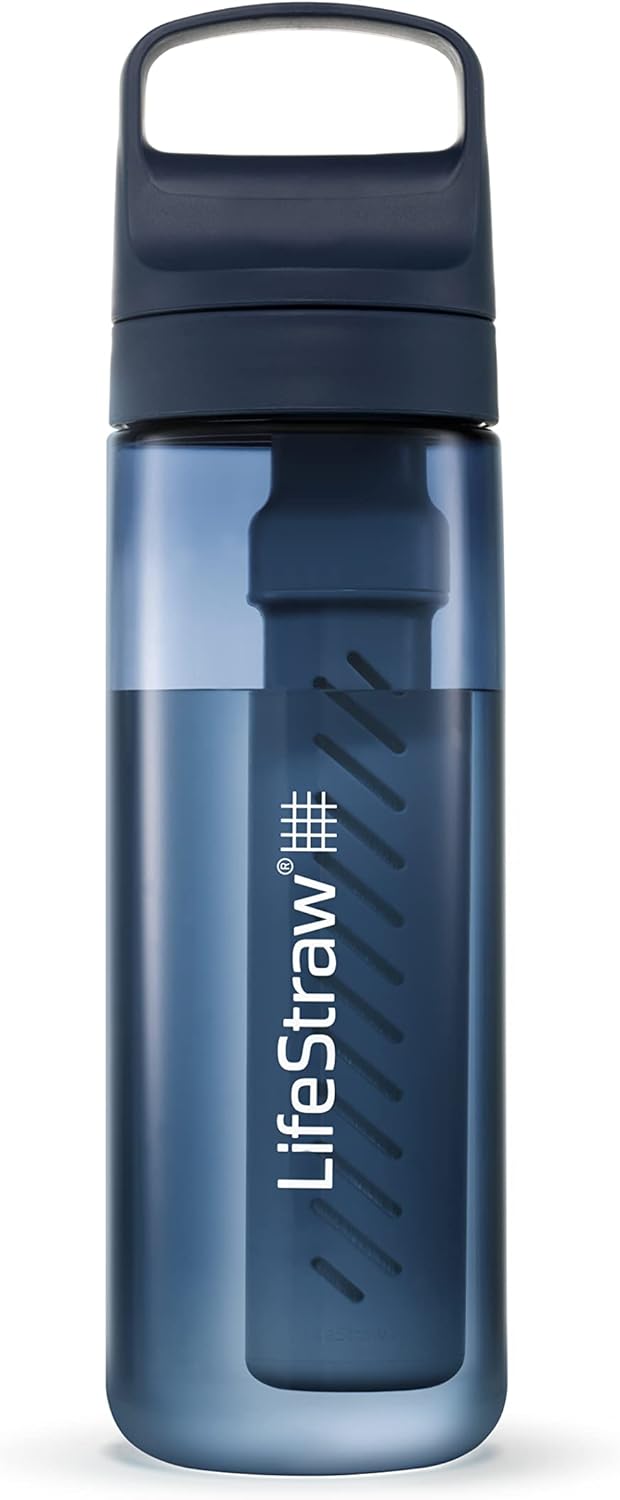 LifeStraw Go Series, BPA-Free Water Bottle for Travel