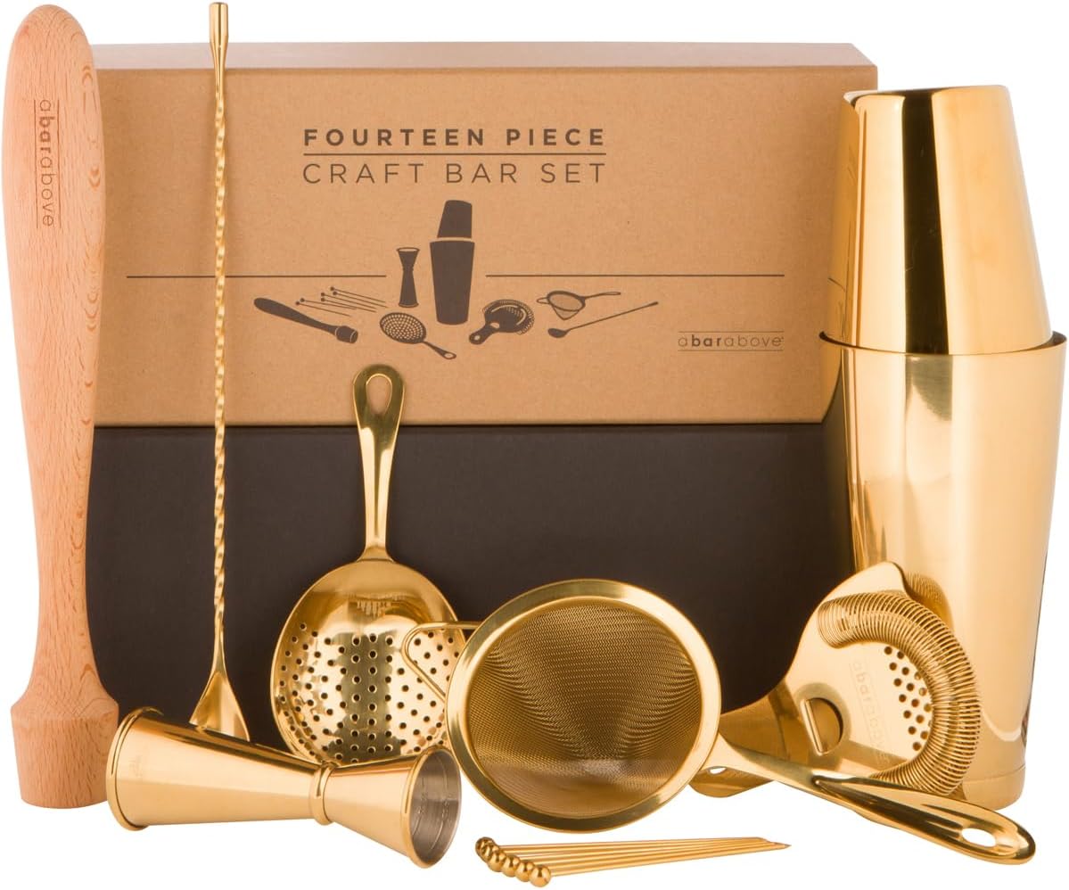 A Bar Above Stainless Steel Bartender Kit