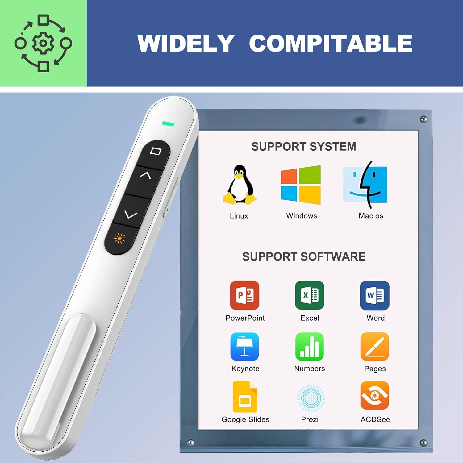 QUI Presentation Clicker for PowerPoint