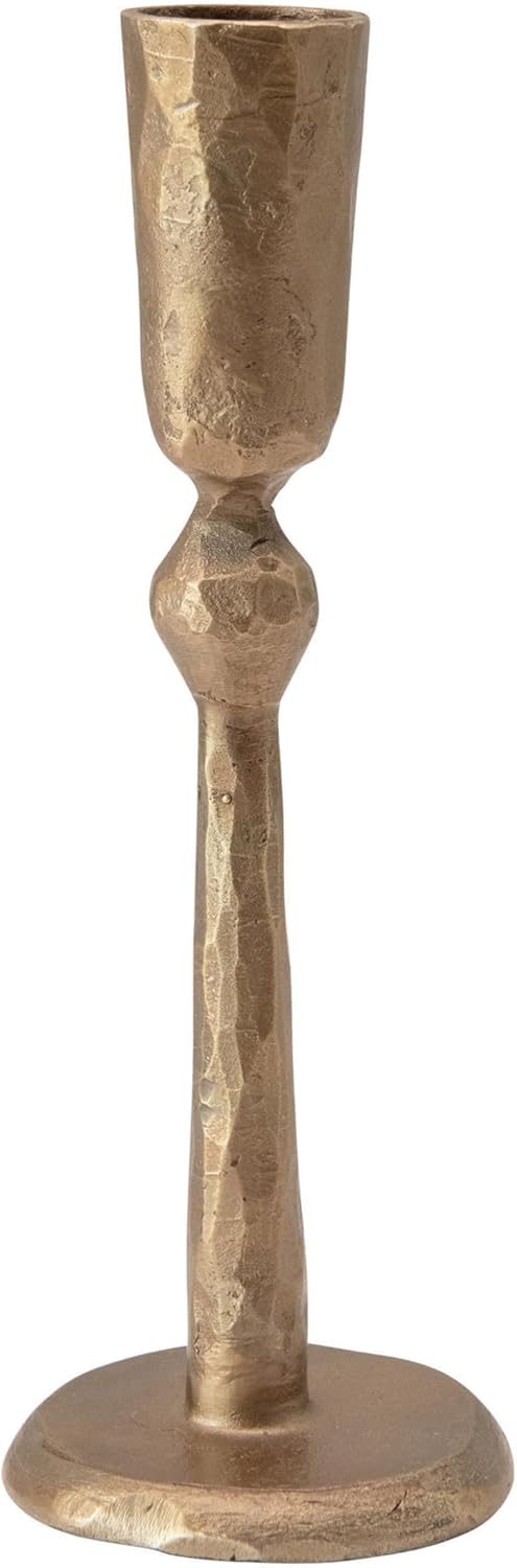 Creative Co-Op Hand-Forged Metal Taper Candle Holder
