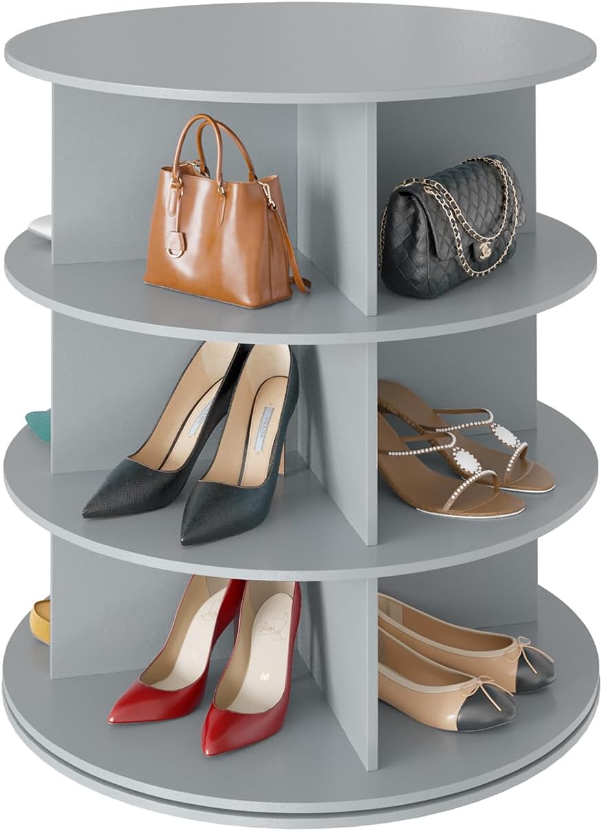 SpaceAid 7 Tier Rotating Shoe Rack Tower